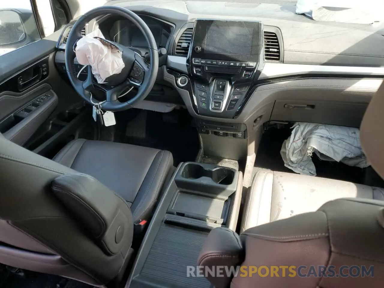 8 fotografías del automóvil dañado 5FNRL6H89PB034171 HONDA ODYSSEY 2023