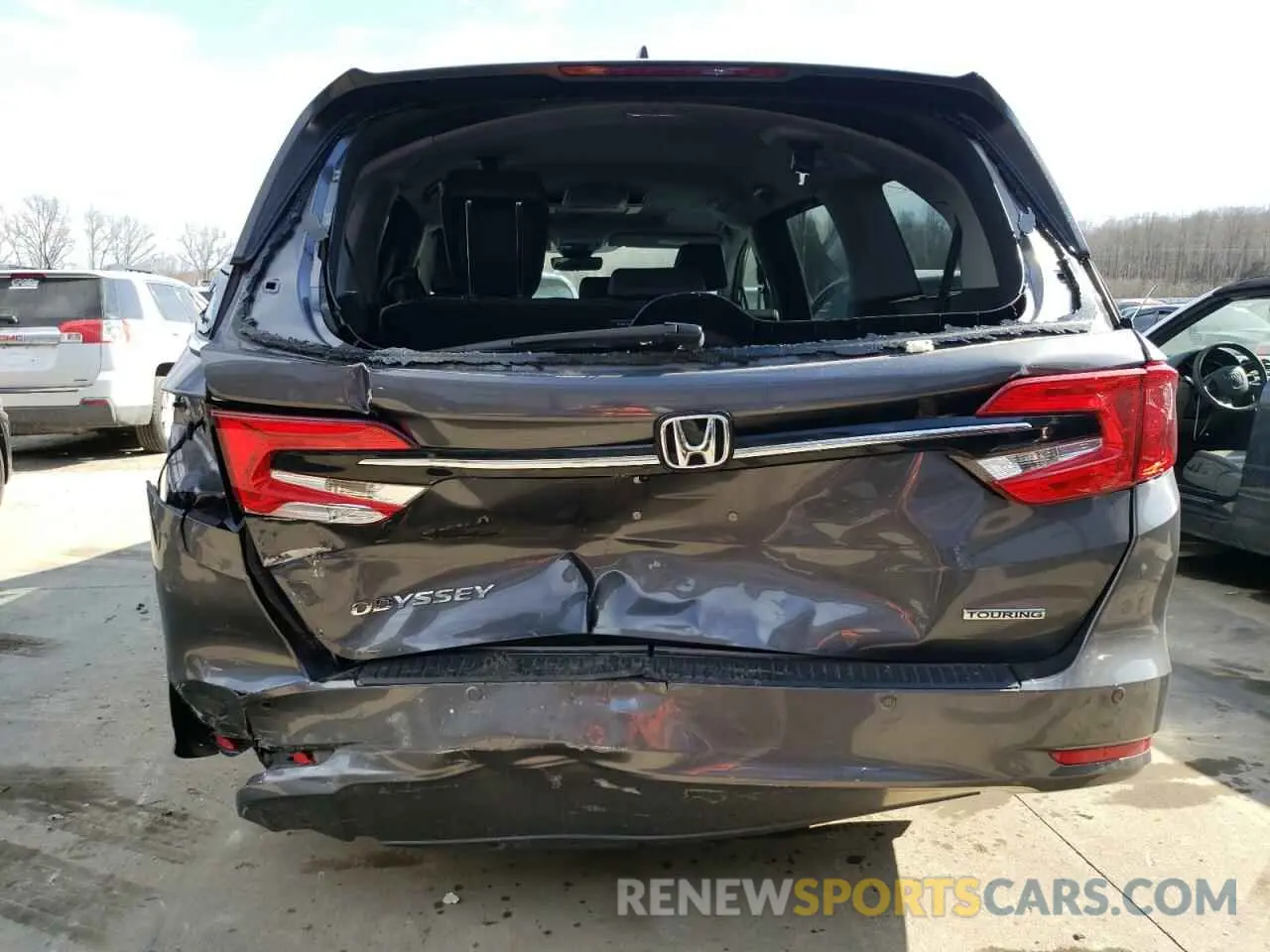 6 fotografías del automóvil dañado 5FNRL6H89PB078302 HONDA ODYSSEY 2023