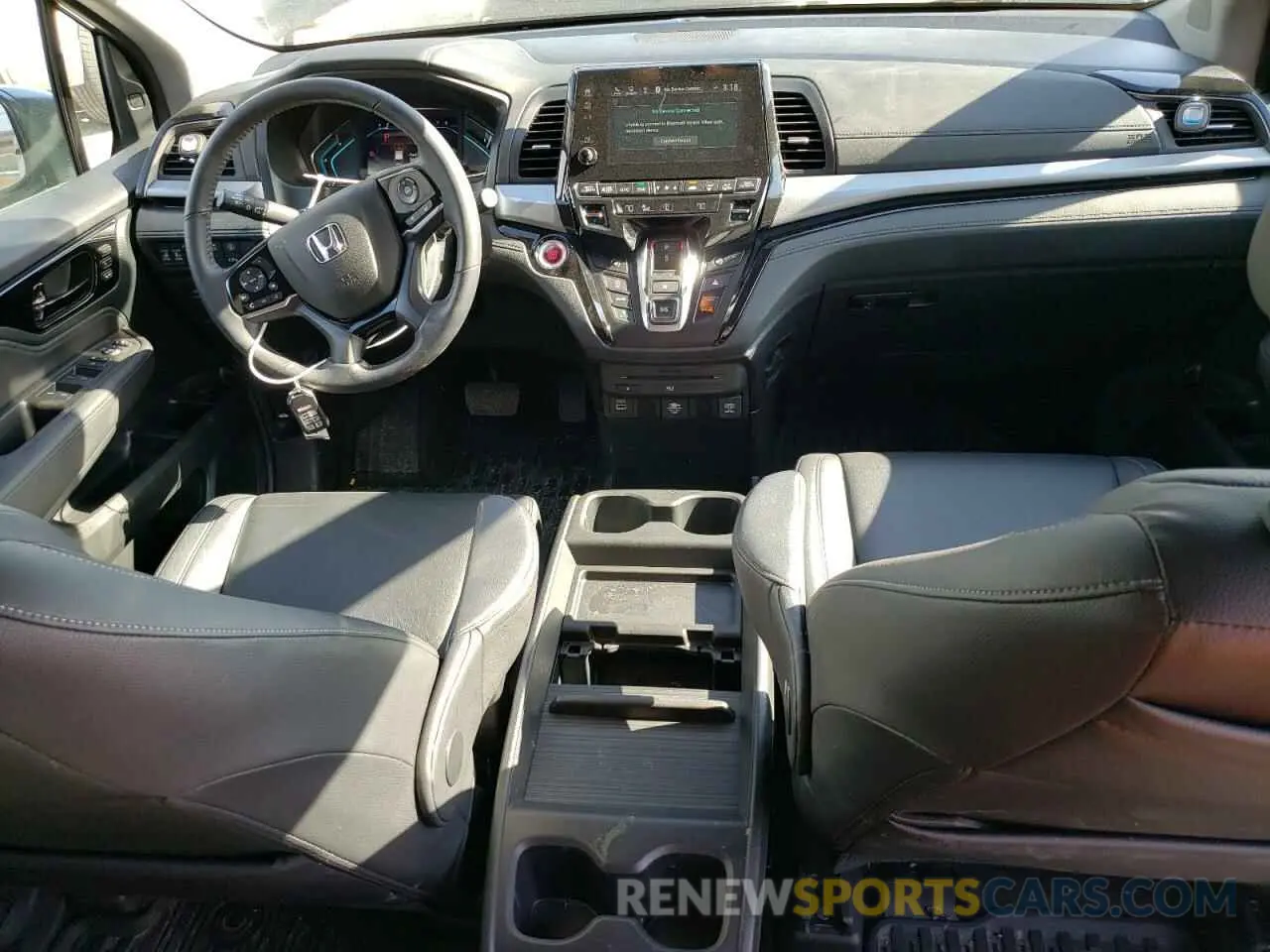 8 fotografías del automóvil dañado 5FNRL6H89PB078302 HONDA ODYSSEY 2023