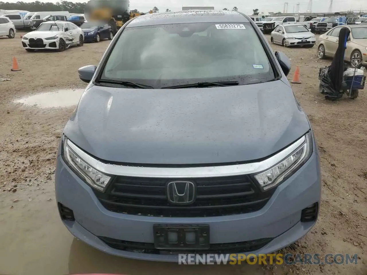 5 fotografías del automóvil dañado 5FNRL6H8XPB006475 HONDA ODYSSEY 2023