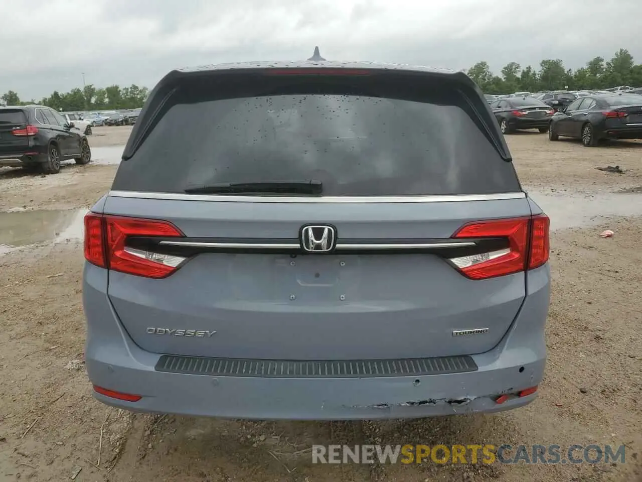 6 fotografías del automóvil dañado 5FNRL6H8XPB006475 HONDA ODYSSEY 2023