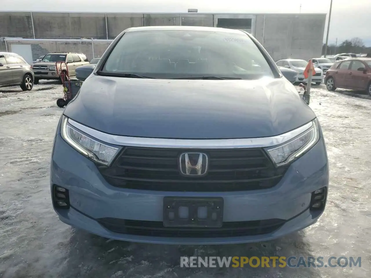 5 fotografías del automóvil dañado 5FNRL6H8XPB046149 HONDA ODYSSEY 2023