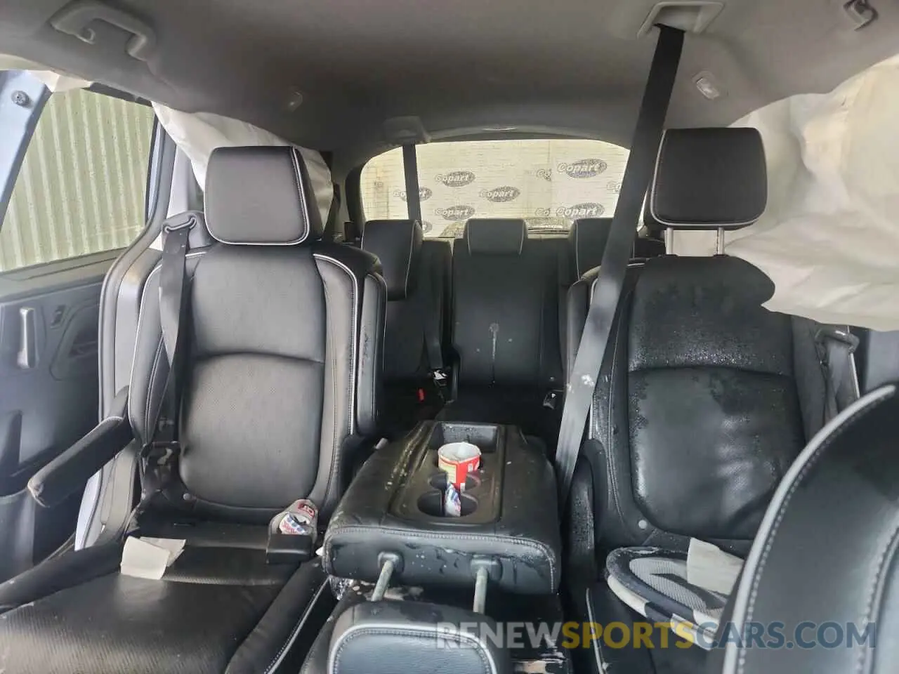 10 fotografías del automóvil dañado 5FNRL6H90PB071988 HONDA ODYSSEY 2023