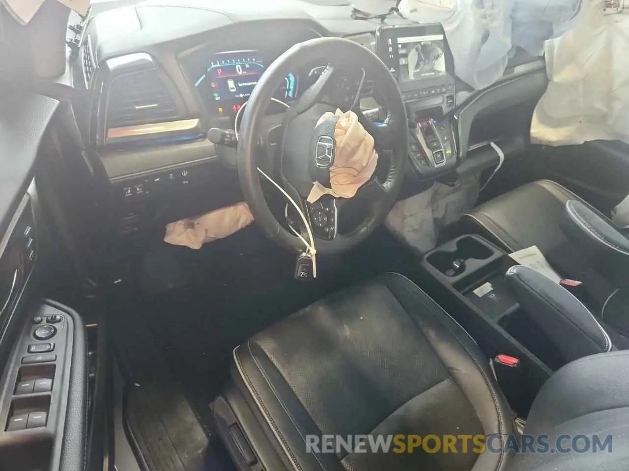 8 fotografías del automóvil dañado 5FNRL6H90PB071988 HONDA ODYSSEY 2023