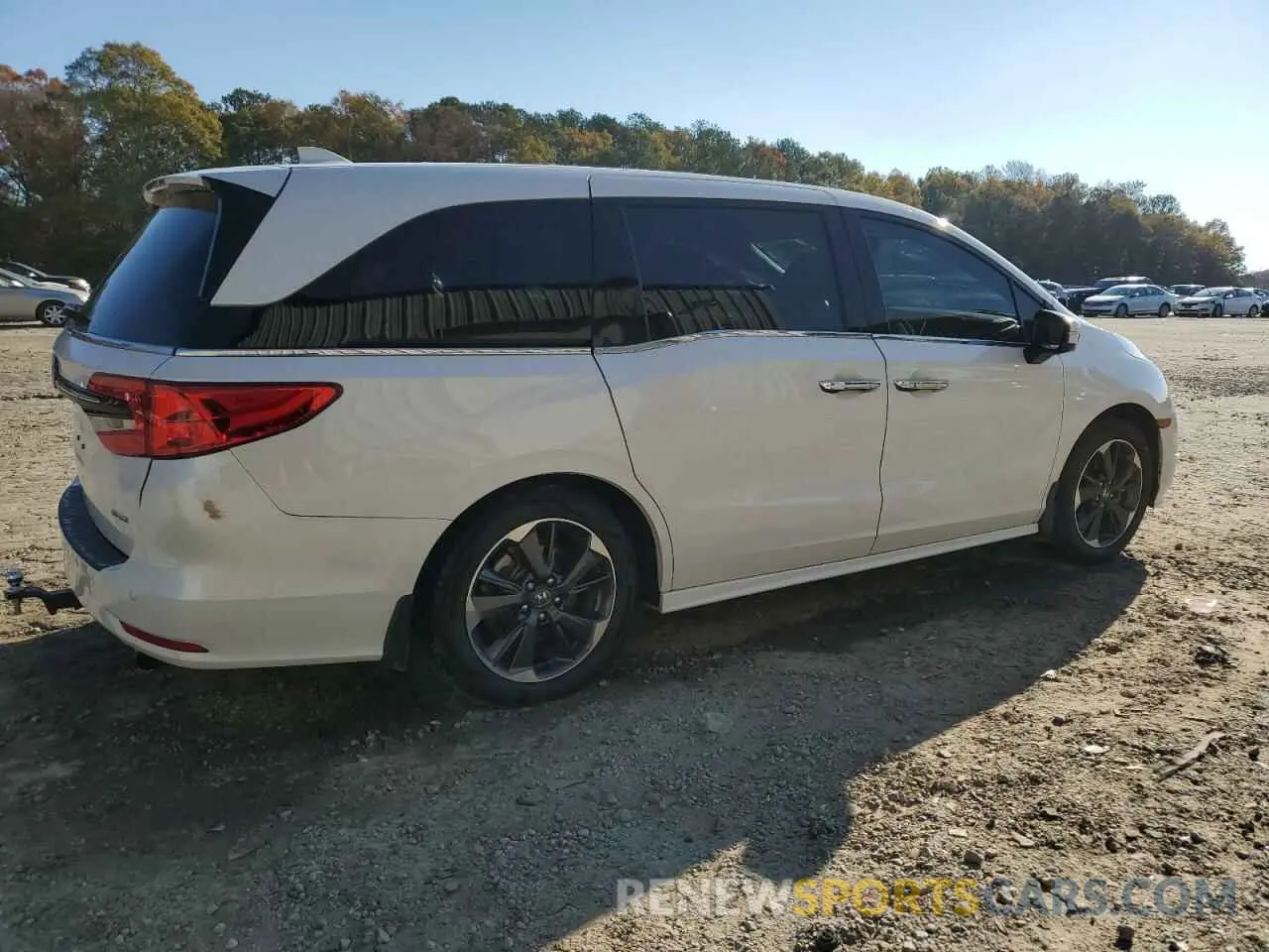 3 fotografías del automóvil dañado 5FNRL6H92PB029936 HONDA ODYSSEY 2023