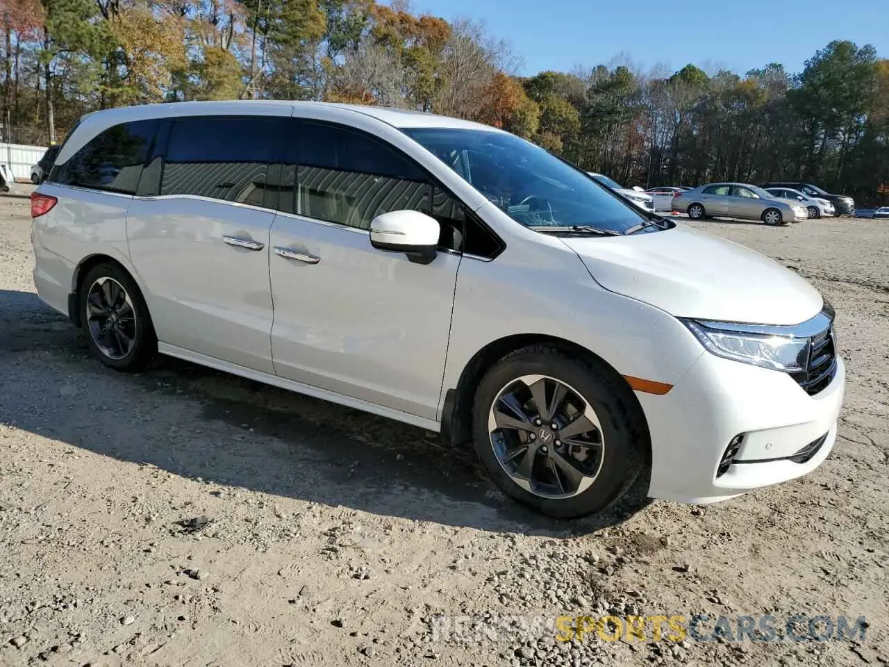 4 fotografías del automóvil dañado 5FNRL6H92PB029936 HONDA ODYSSEY 2023