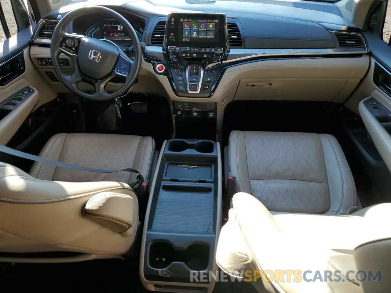 8 fotografías del automóvil dañado 5FNRL6H92PB029936 HONDA ODYSSEY 2023