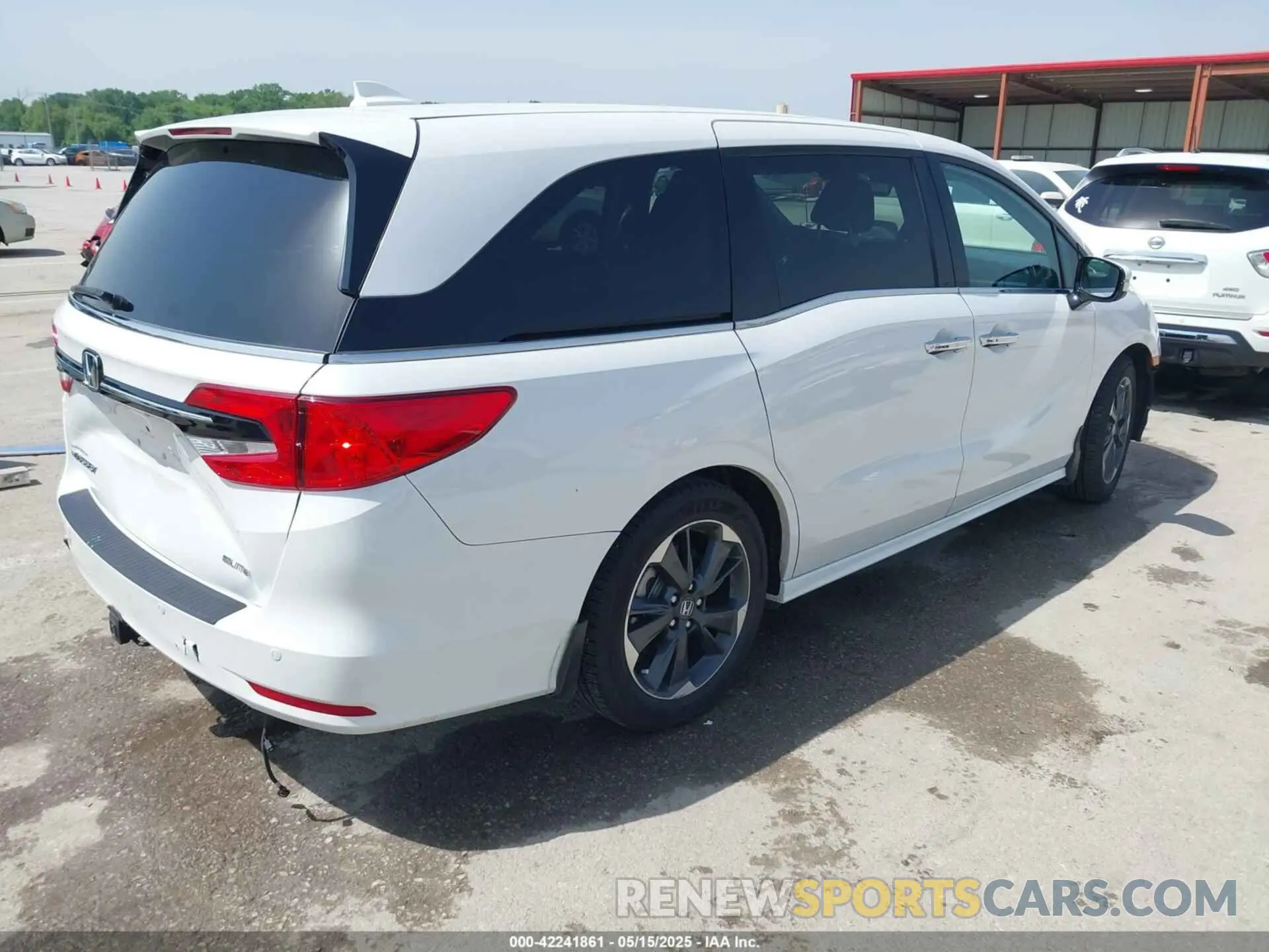 4 fotografías del automóvil dañado 5FNRL6H94PB015584 HONDA ODYSSEY 2023