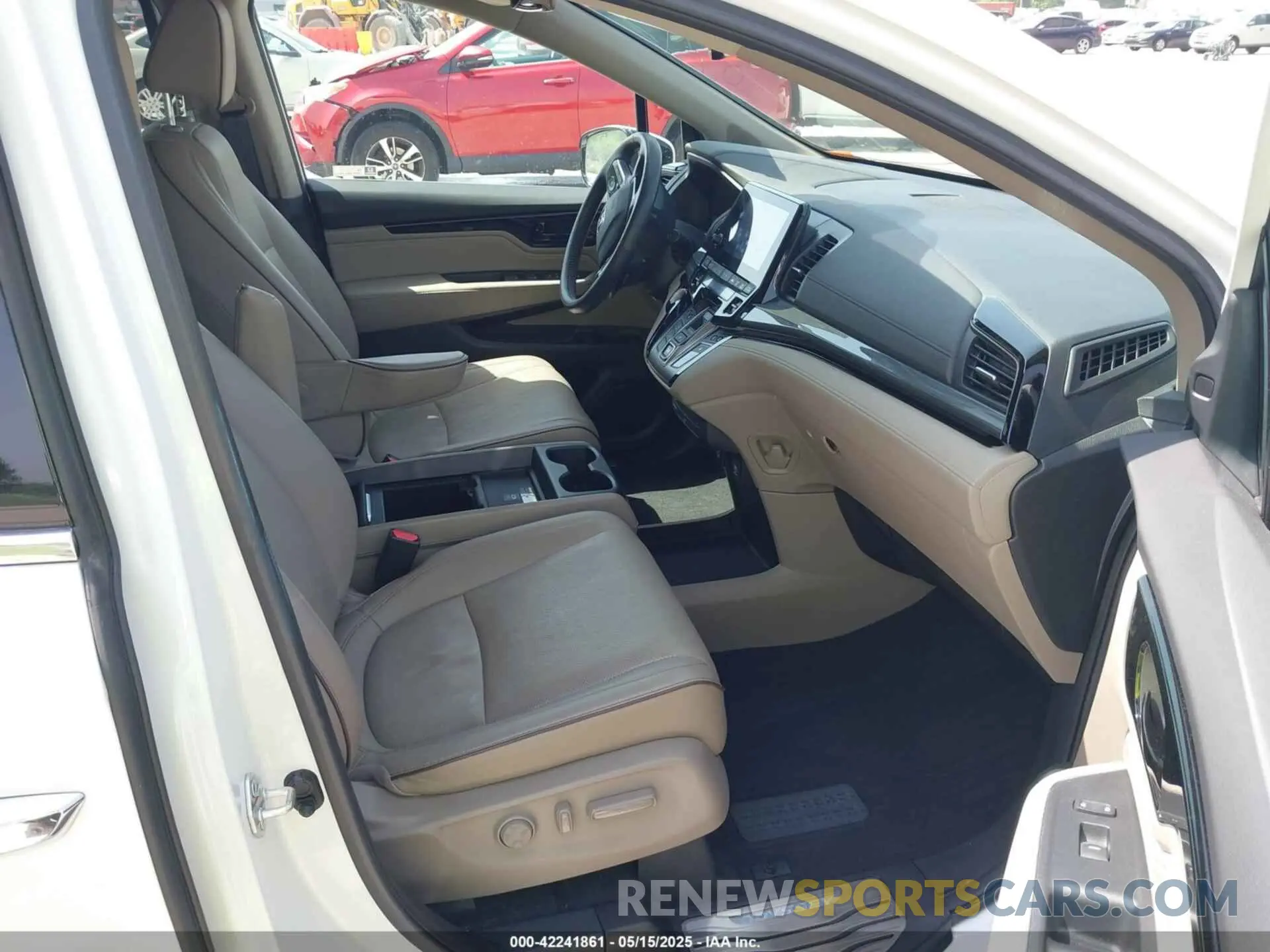 5 fotografías del automóvil dañado 5FNRL6H94PB015584 HONDA ODYSSEY 2023