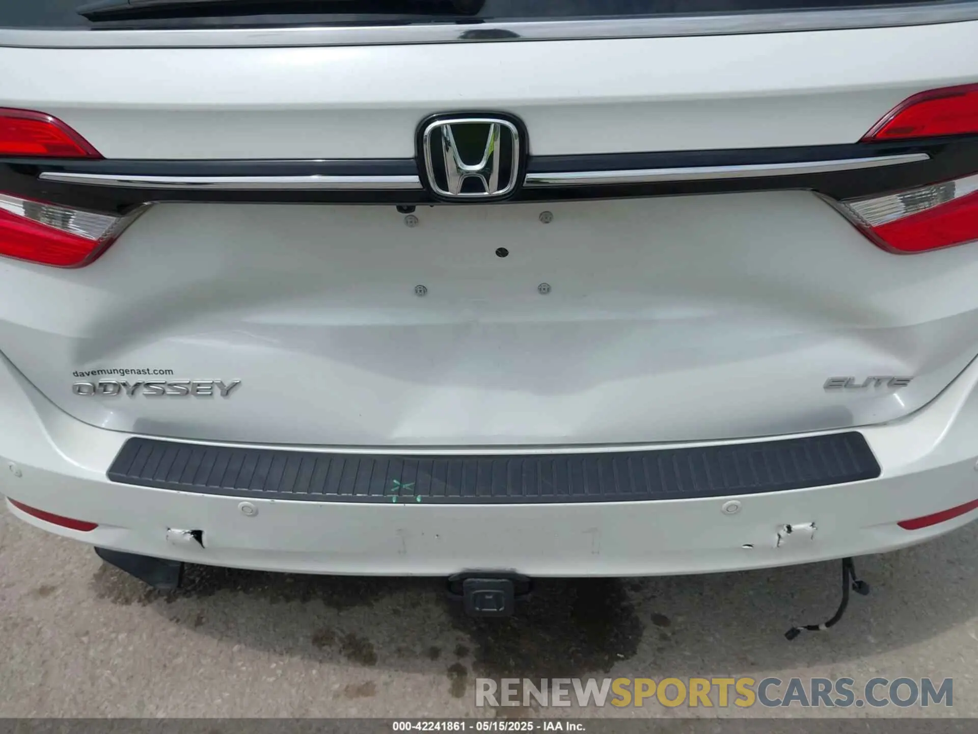 6 fotografías del automóvil dañado 5FNRL6H94PB015584 HONDA ODYSSEY 2023