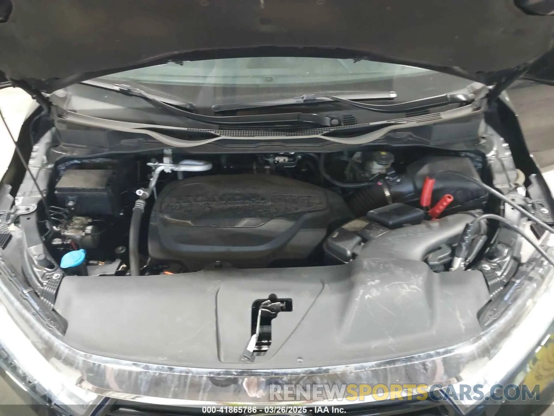 10 fotografías del automóvil dañado 5FNRL6H95PB016114 HONDA ODYSSEY 2023