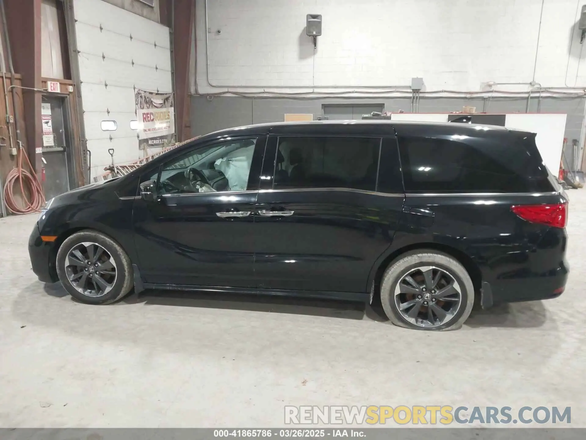 15 fotografías del automóvil dañado 5FNRL6H95PB016114 HONDA ODYSSEY 2023