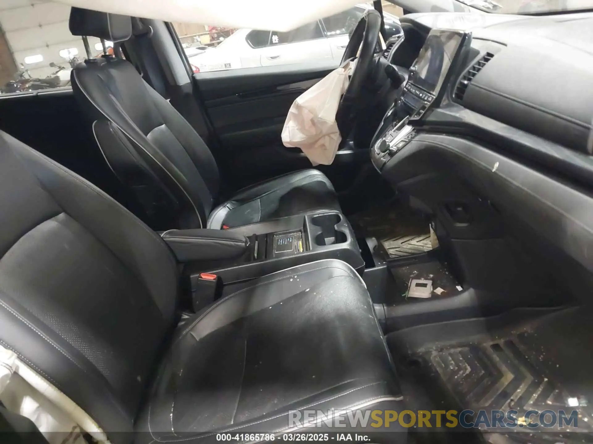5 fotografías del automóvil dañado 5FNRL6H95PB016114 HONDA ODYSSEY 2023