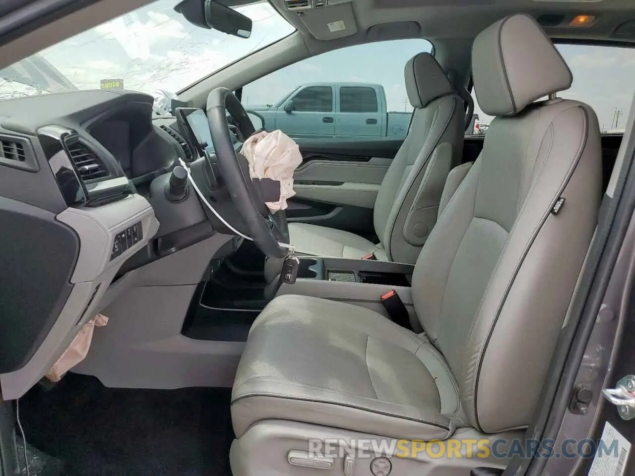 7 fotografías del automóvil dañado 5FNRL6H96PB039966 HONDA ODYSSEY 2023