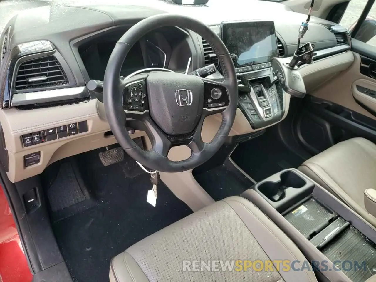 8 fotografías del automóvil dañado 5FNRL6H97PB041855 HONDA ODYSSEY 2023