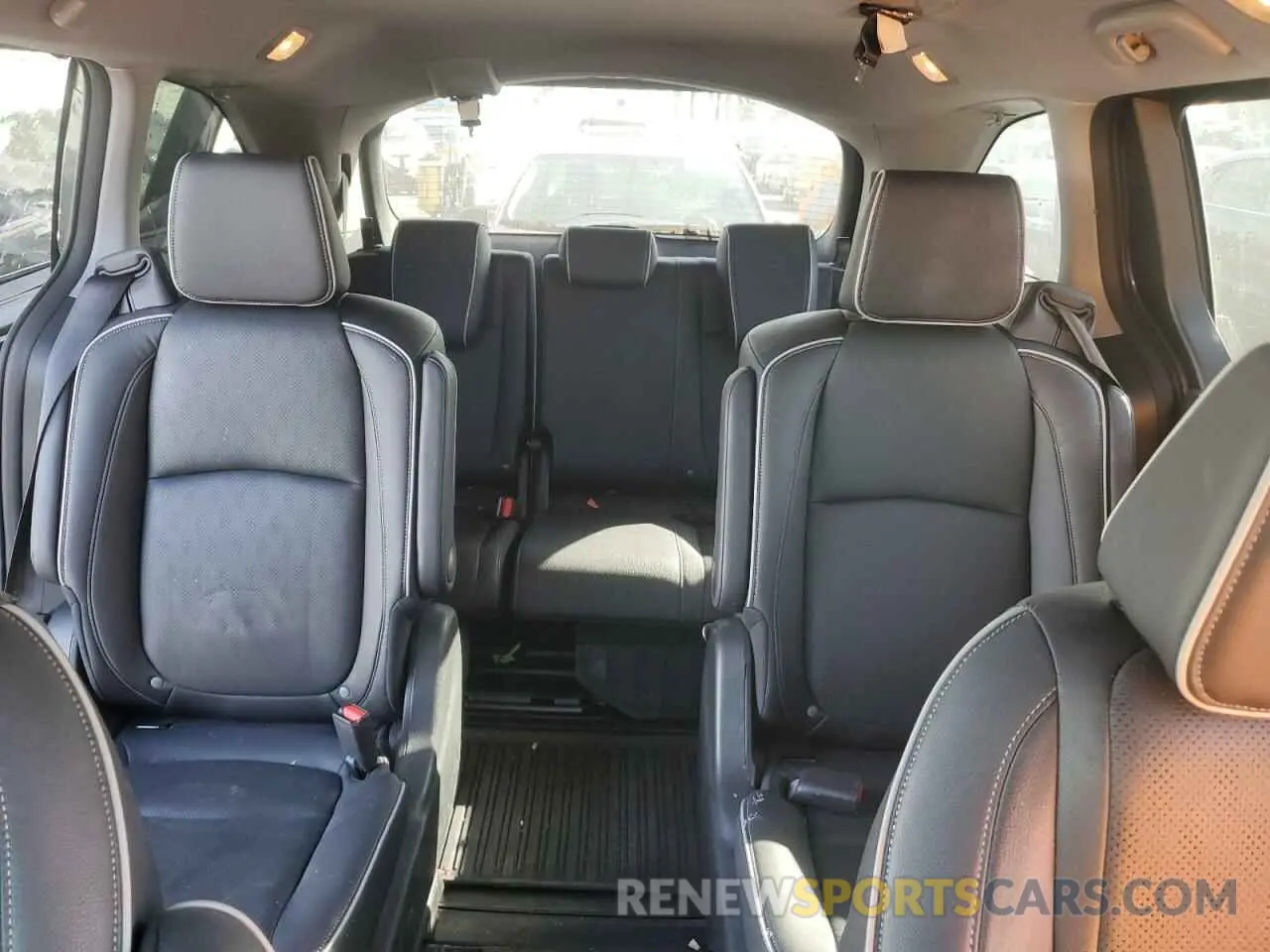 10 fotografías del automóvil dañado 5FNRL6H97PB071003 HONDA ODYSSEY 2023
