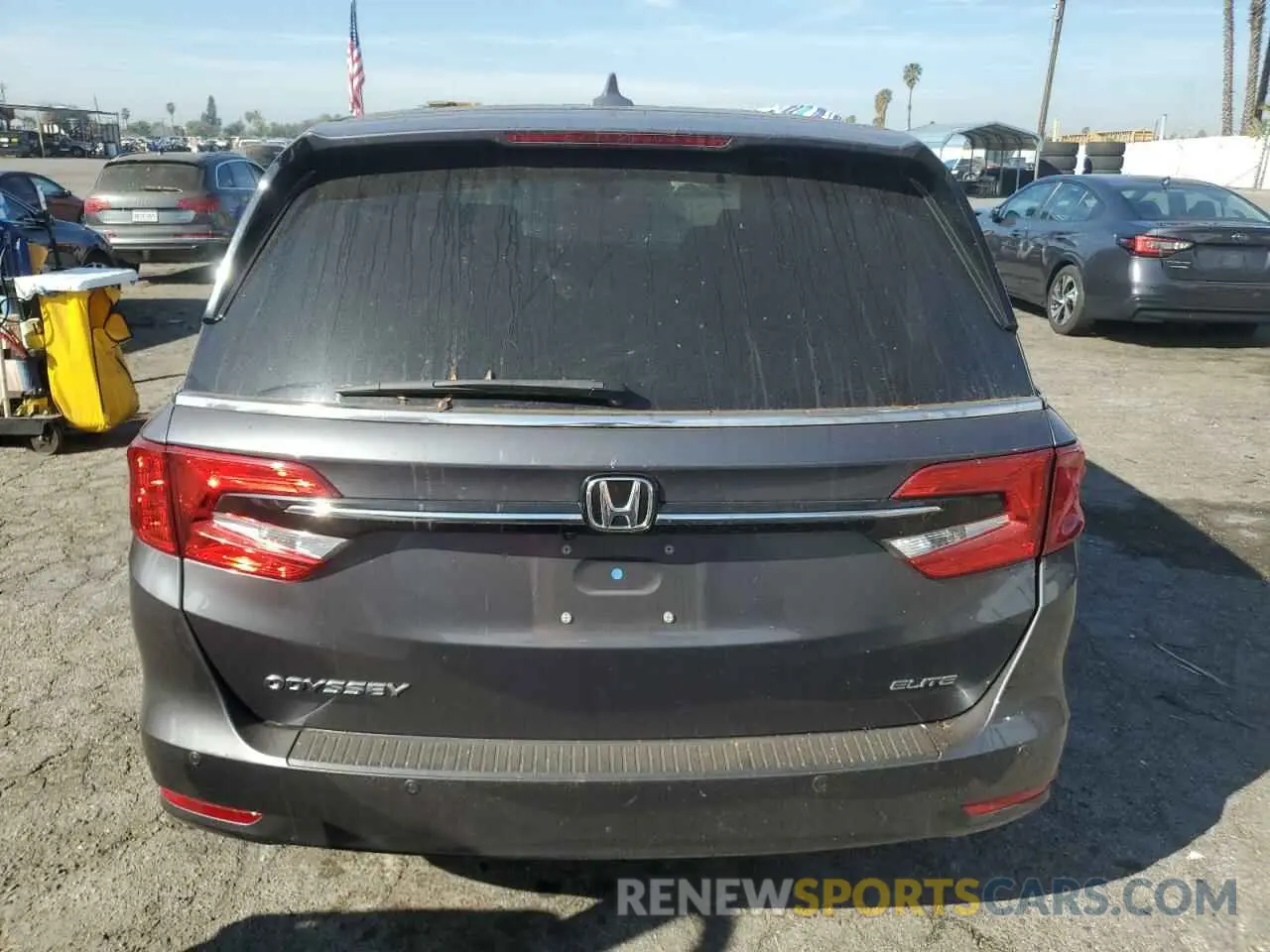 6 fotografías del automóvil dañado 5FNRL6H97PB071003 HONDA ODYSSEY 2023