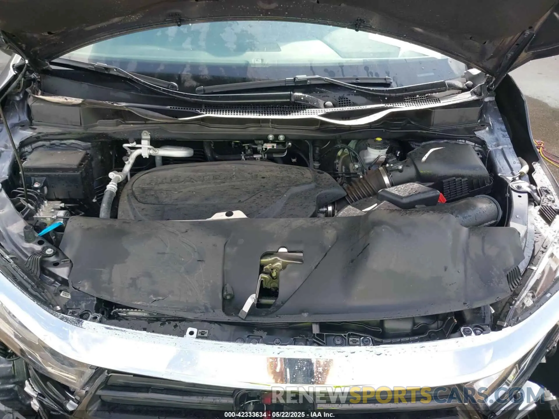 10 fotografías del automóvil dañado 5FNRL6H61RB047000 HONDA ODYSSEY 2024