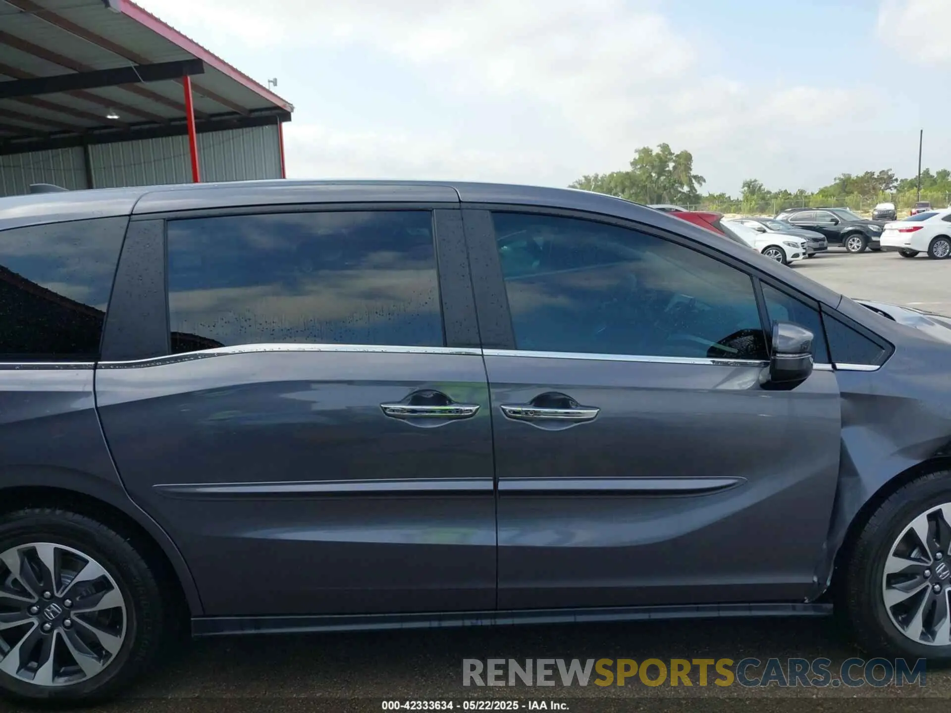 14 fotografías del automóvil dañado 5FNRL6H61RB047000 HONDA ODYSSEY 2024