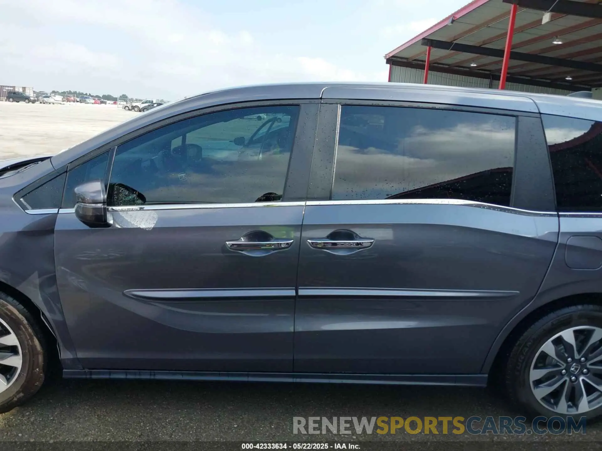 15 fotografías del automóvil dañado 5FNRL6H61RB047000 HONDA ODYSSEY 2024