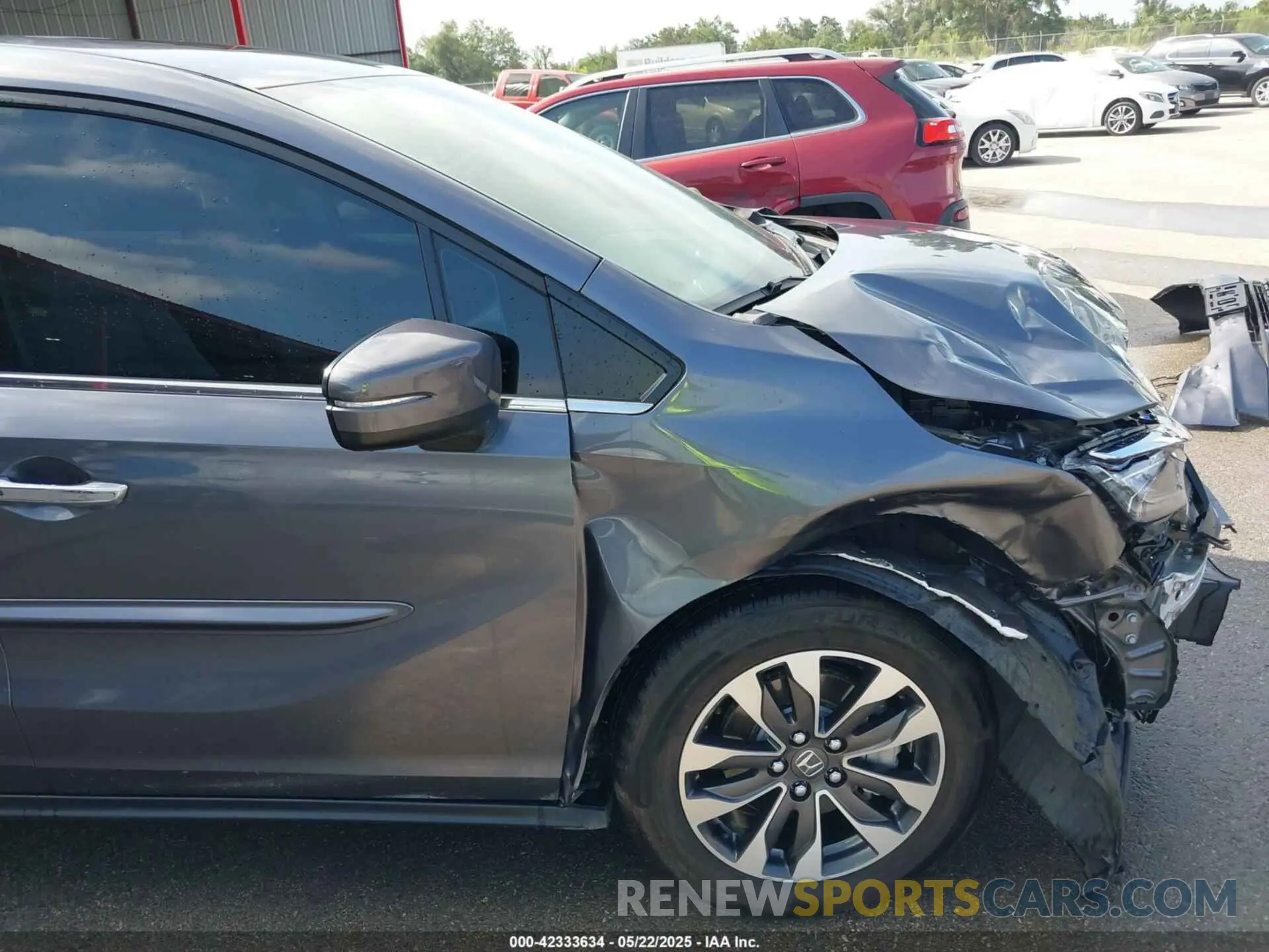 18 fotografías del automóvil dañado 5FNRL6H61RB047000 HONDA ODYSSEY 2024