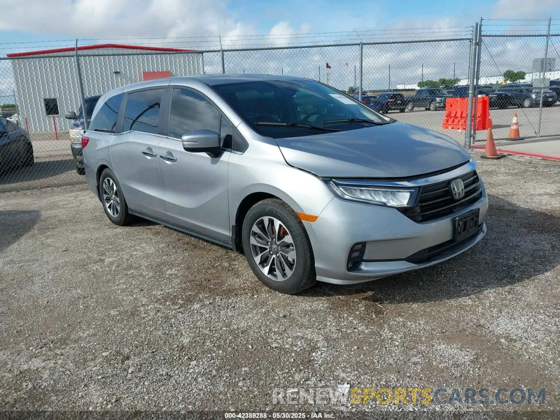 1 fotografías del automóvil dañado 5FNRL6H64RB012970 HONDA ODYSSEY 2024