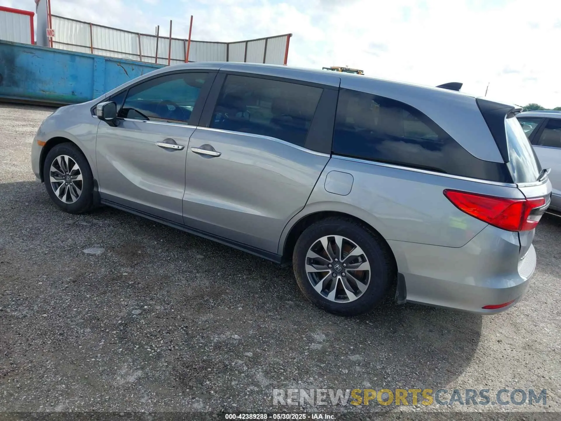 3 fotografías del automóvil dañado 5FNRL6H64RB012970 HONDA ODYSSEY 2024