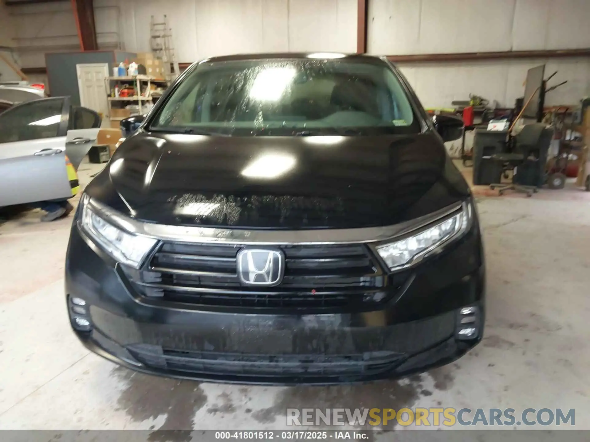 13 fotografías del automóvil dañado 5FNRL6H65RB018633 HONDA ODYSSEY 2024