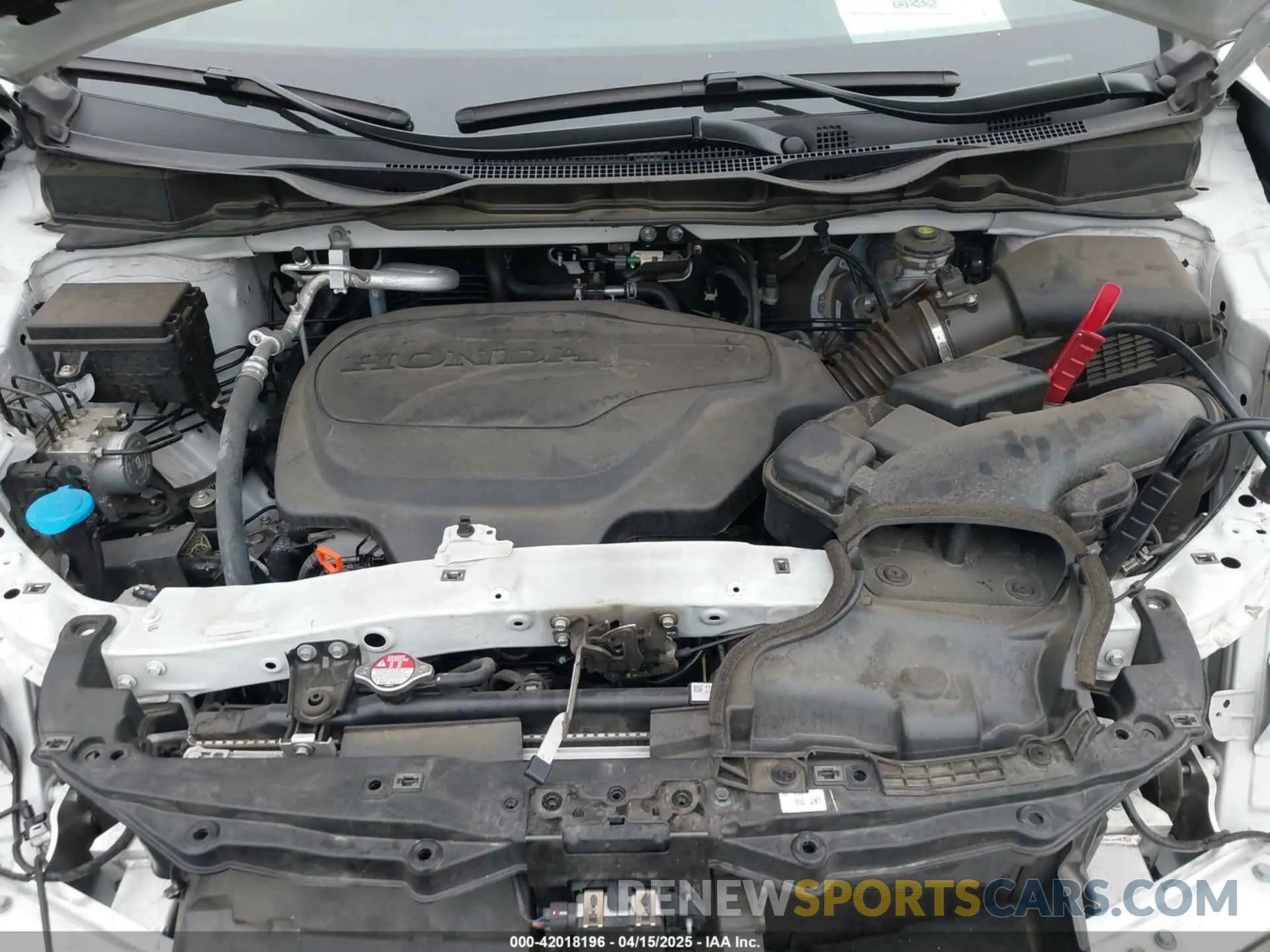 10 fotografías del automóvil dañado 5FNRL6H67RB068398 HONDA ODYSSEY 2024