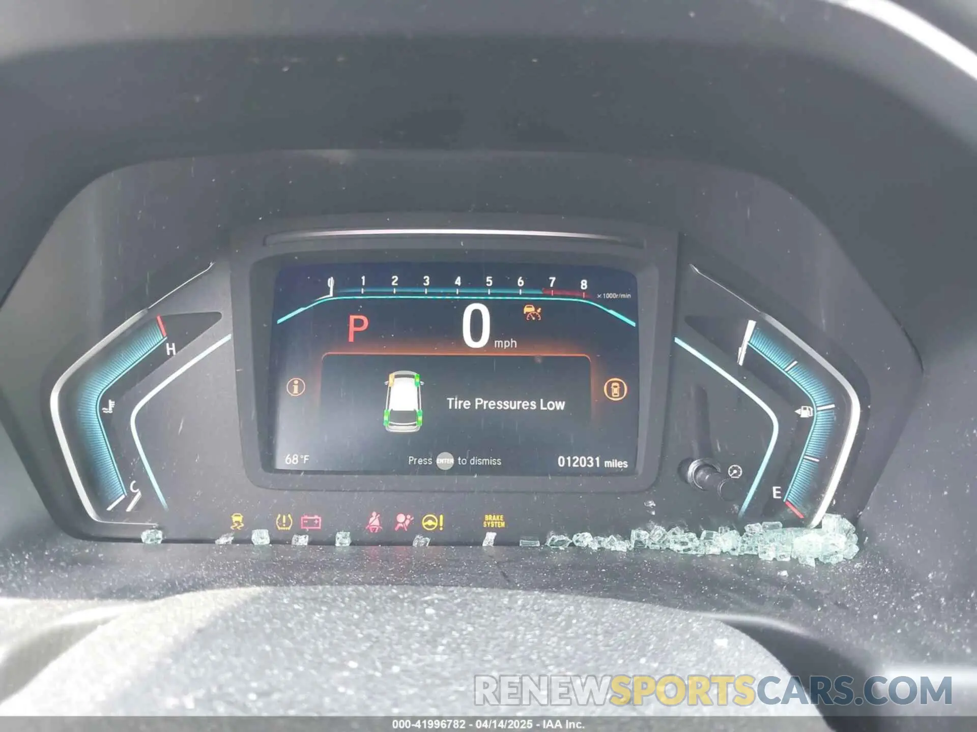 7 fotografías del automóvil dañado 5FNRL6H68RB061136 HONDA ODYSSEY 2024
