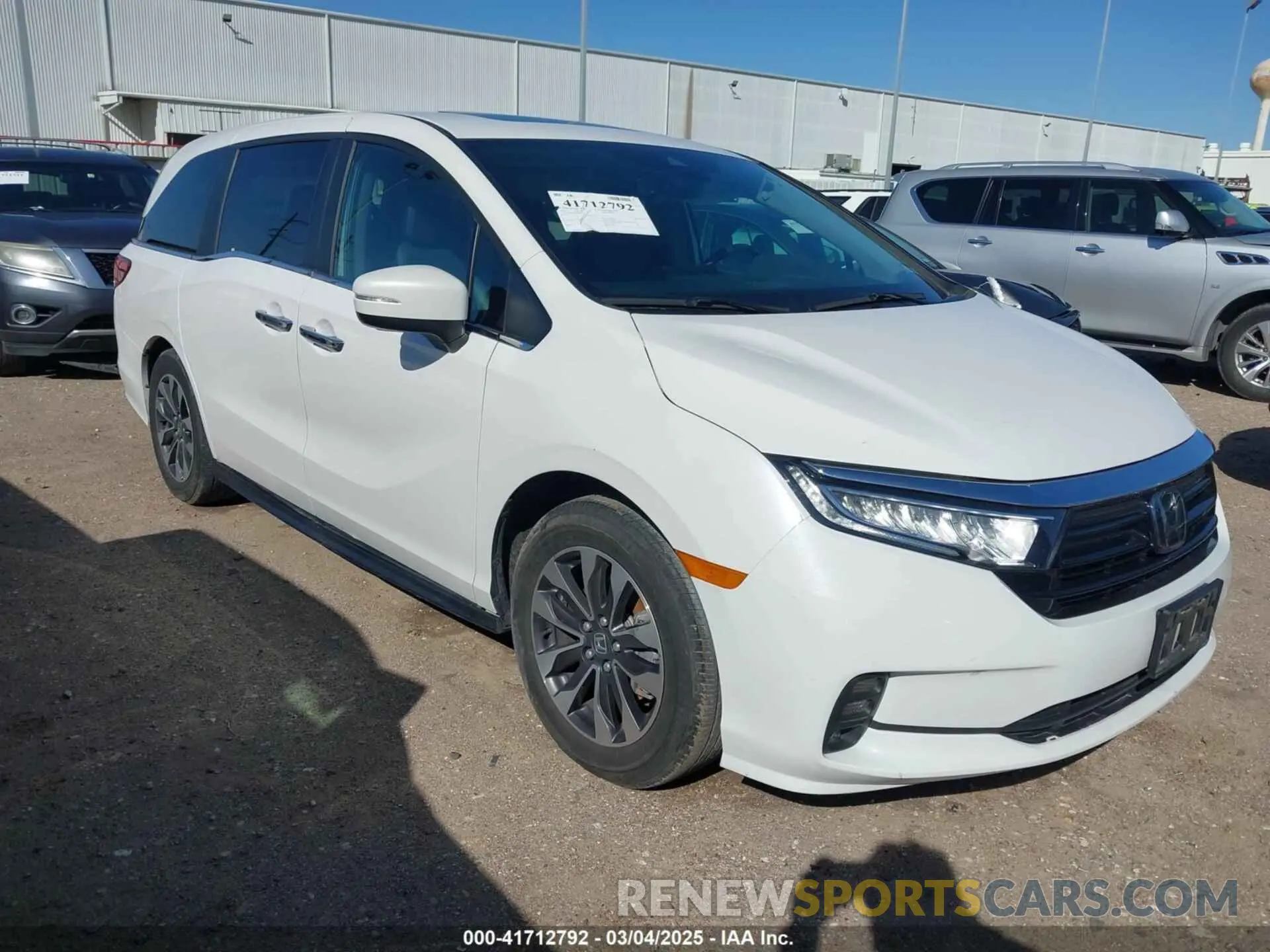1 fotografías del automóvil dañado 5FNRL6H69RB039419 HONDA ODYSSEY 2024