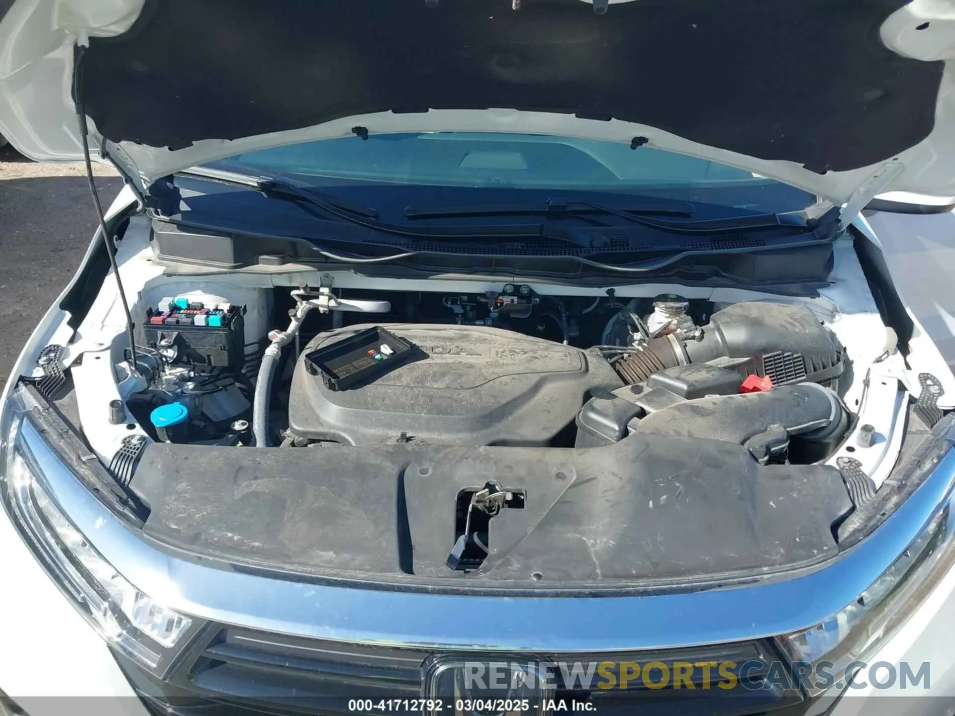 10 fotografías del automóvil dañado 5FNRL6H69RB039419 HONDA ODYSSEY 2024