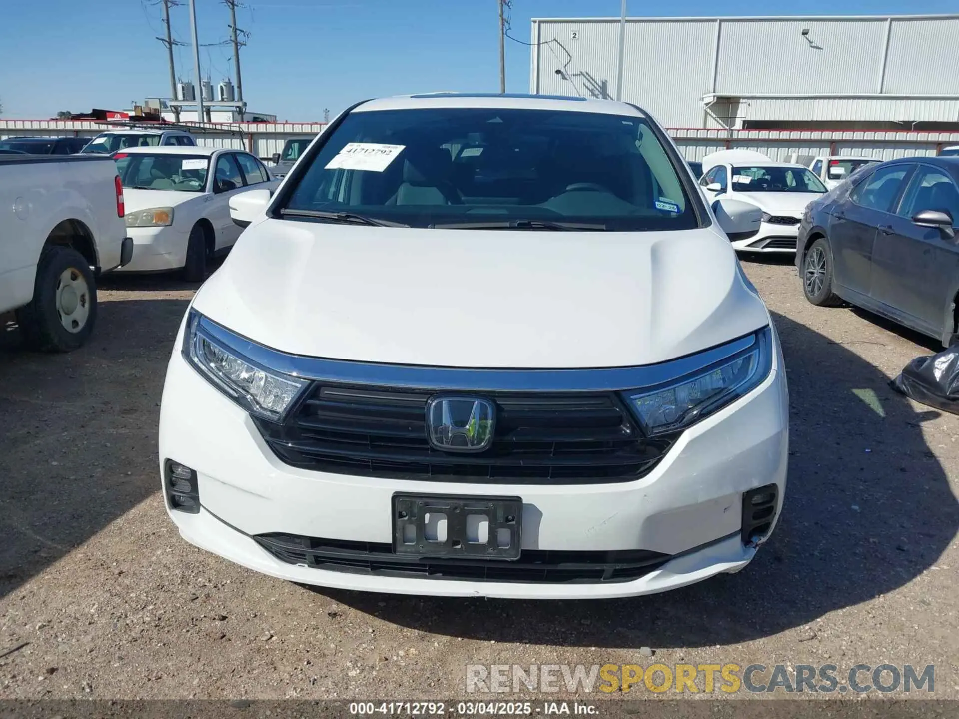 11 fotografías del automóvil dañado 5FNRL6H69RB039419 HONDA ODYSSEY 2024