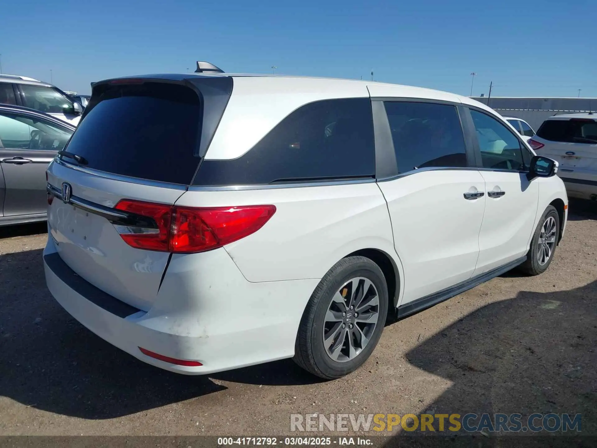 4 fotografías del automóvil dañado 5FNRL6H69RB039419 HONDA ODYSSEY 2024