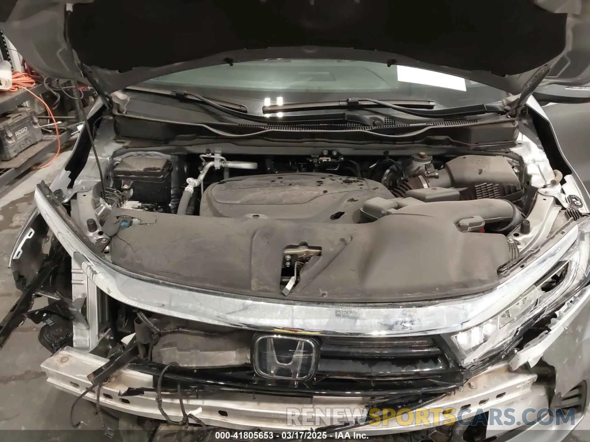 10 fotografías del automóvil dañado 5FNRL6H6XRB050493 HONDA ODYSSEY 2024