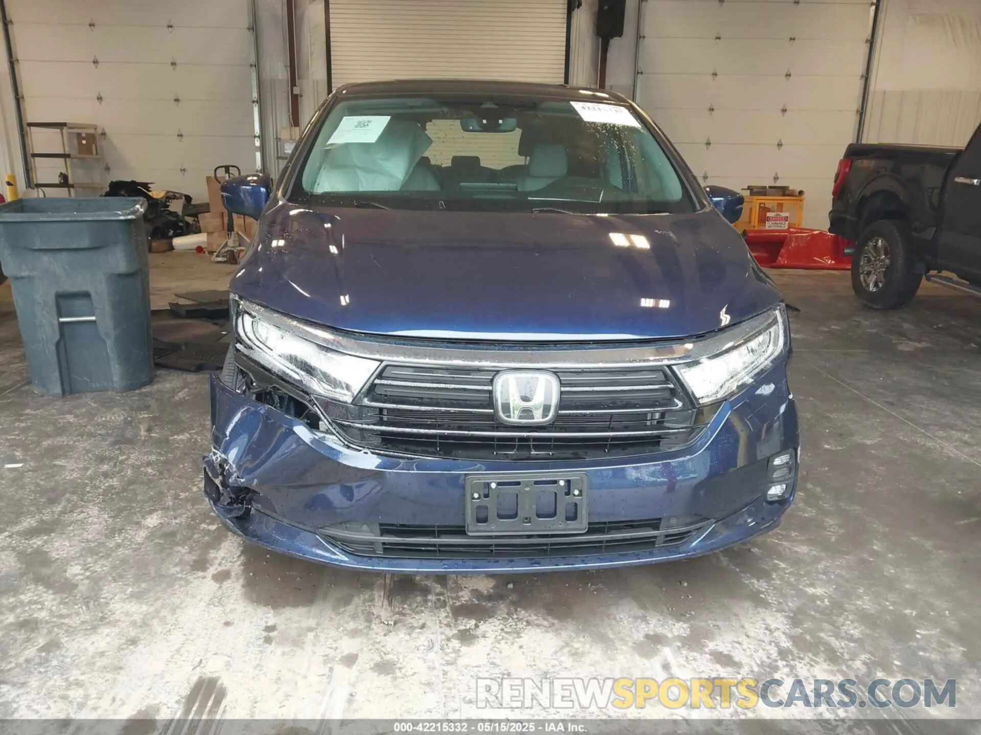 12 fotografías del automóvil dañado 5FNRL6H6XRB067584 HONDA ODYSSEY 2024