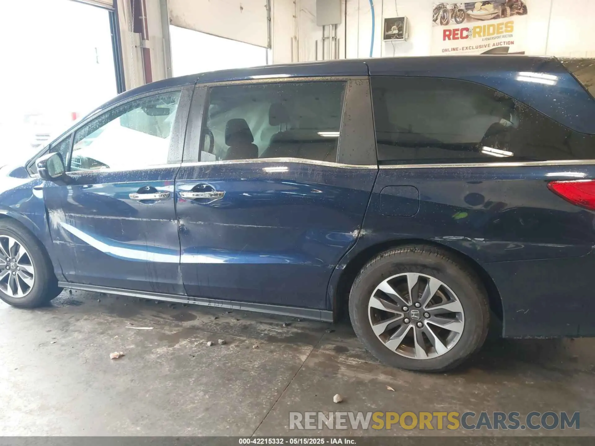 14 fotografías del automóvil dañado 5FNRL6H6XRB067584 HONDA ODYSSEY 2024