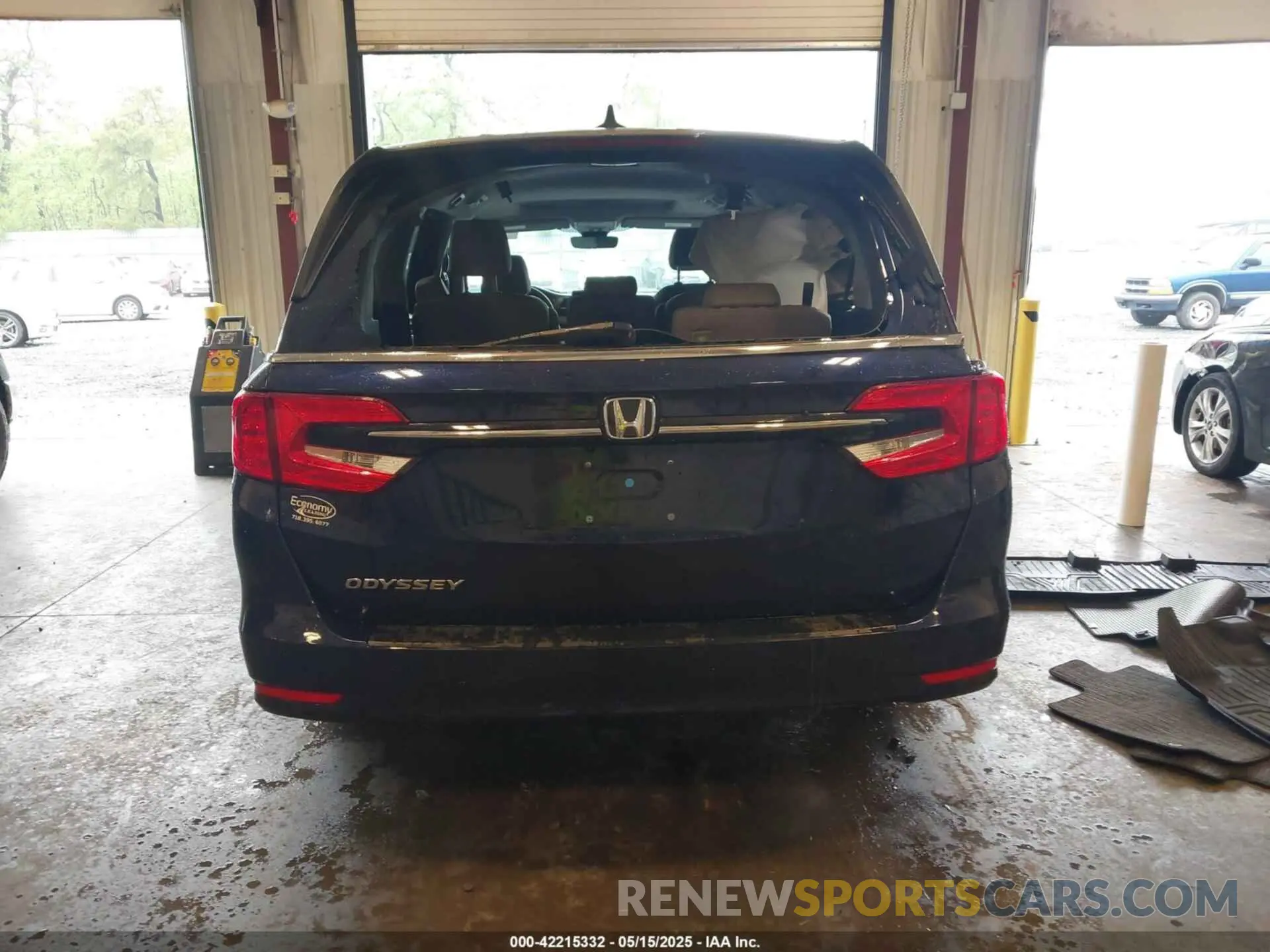 16 fotografías del automóvil dañado 5FNRL6H6XRB067584 HONDA ODYSSEY 2024