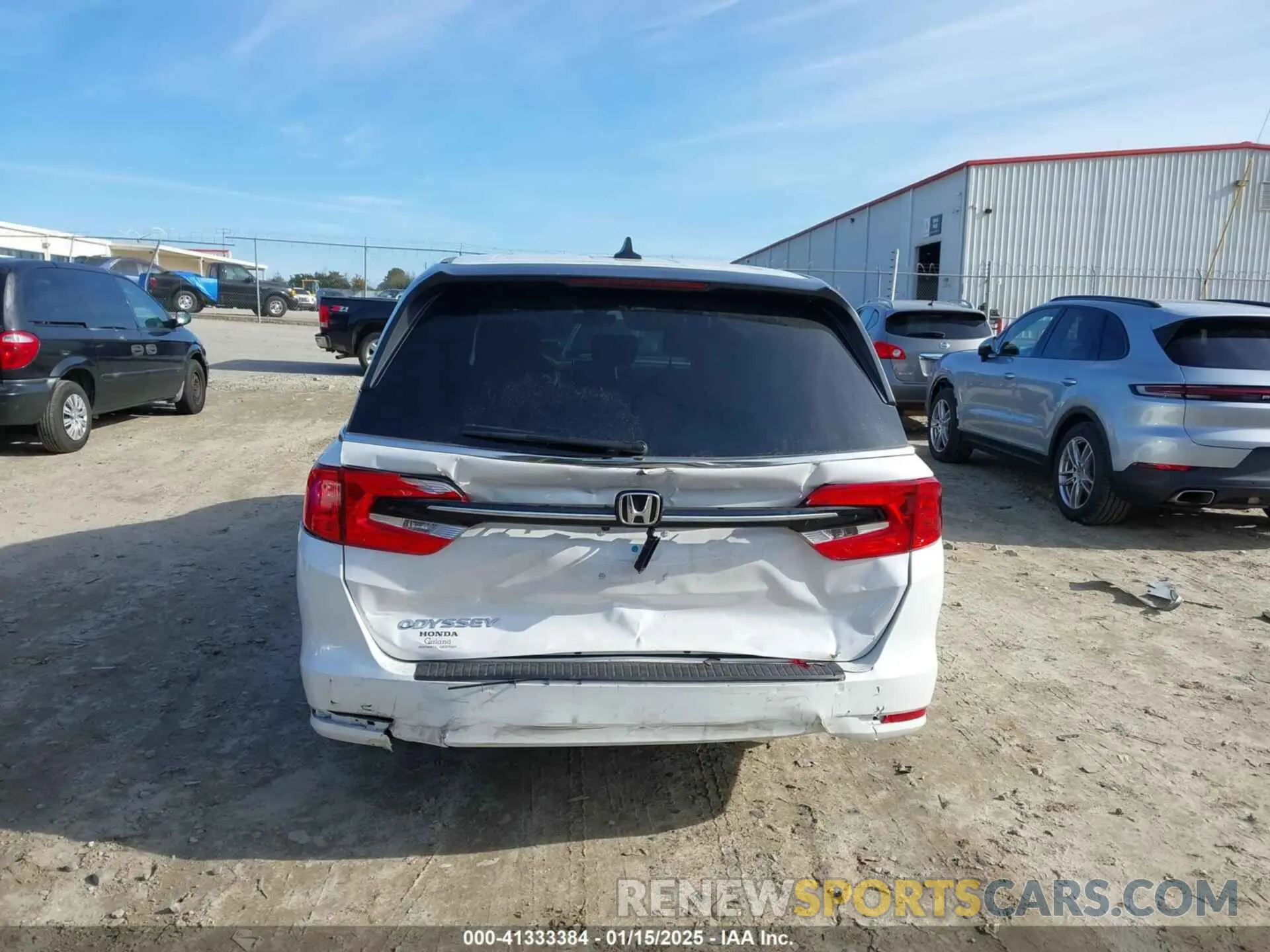 17 fotografías del automóvil dañado 5FNRL6H6XRB070789 HONDA ODYSSEY 2024