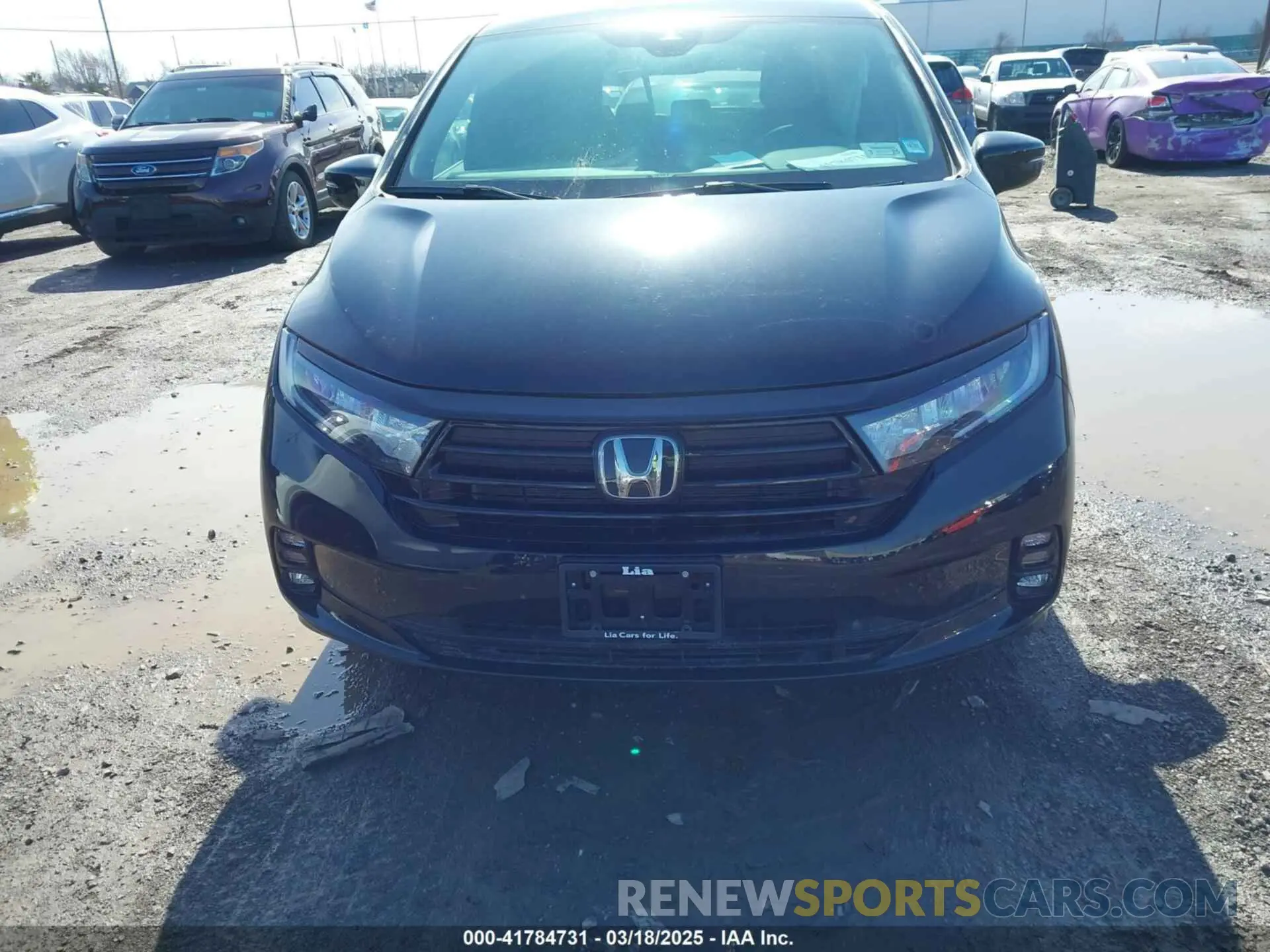 12 fotografías del automóvil dañado 5FNRL6H75RB070899 HONDA ODYSSEY 2024
