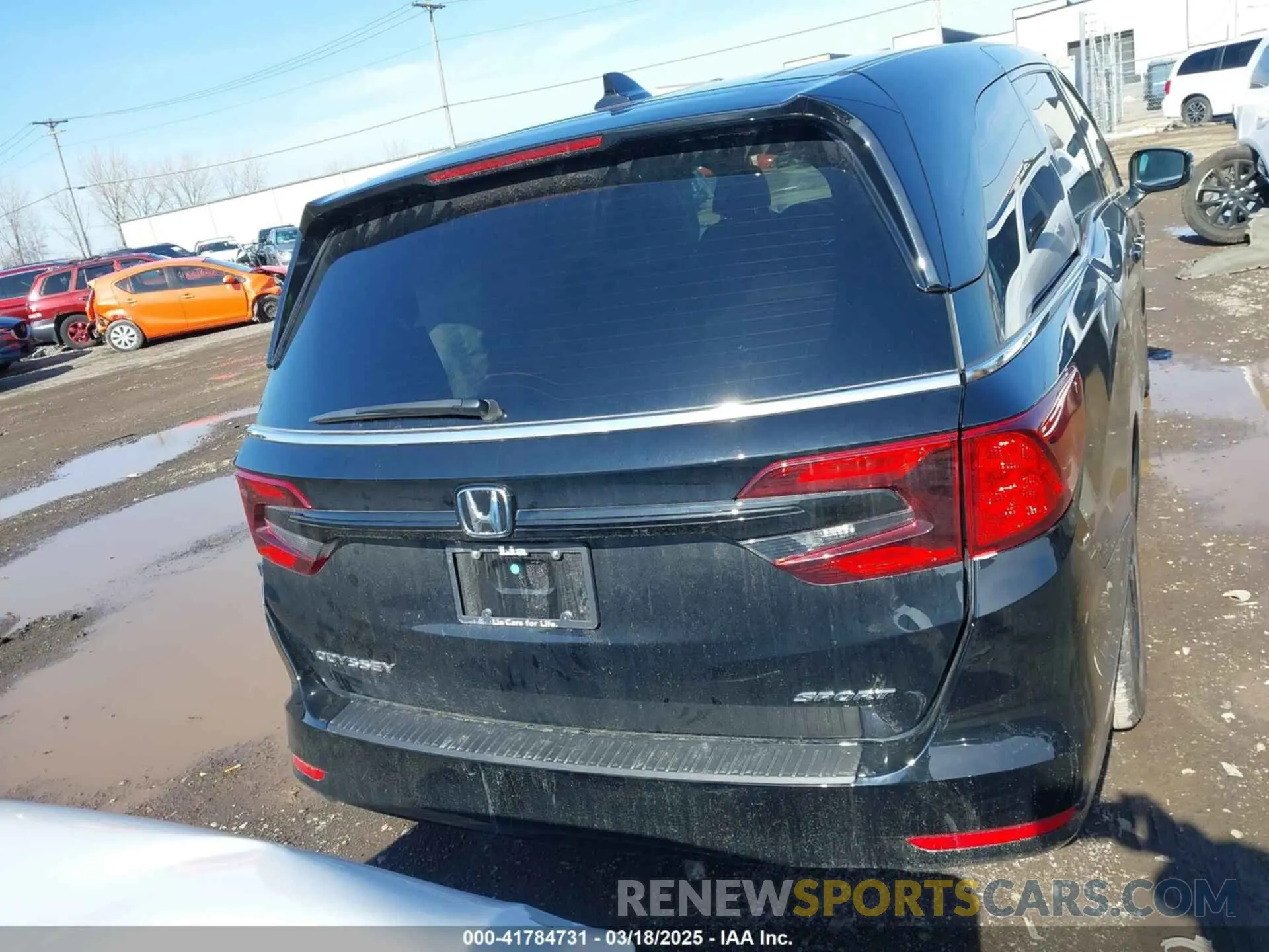 16 fotografías del automóvil dañado 5FNRL6H75RB070899 HONDA ODYSSEY 2024