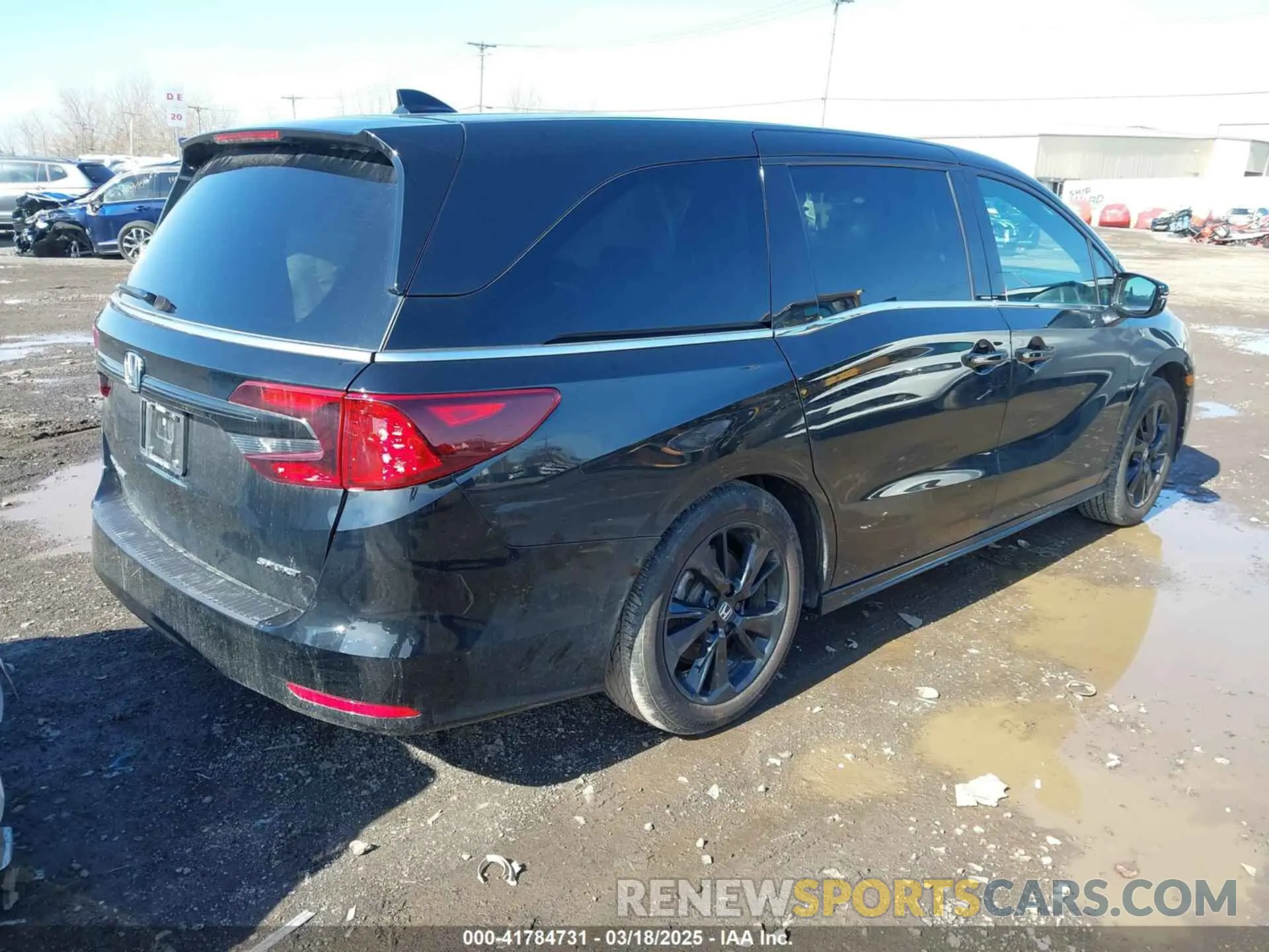 4 fotografías del automóvil dañado 5FNRL6H75RB070899 HONDA ODYSSEY 2024