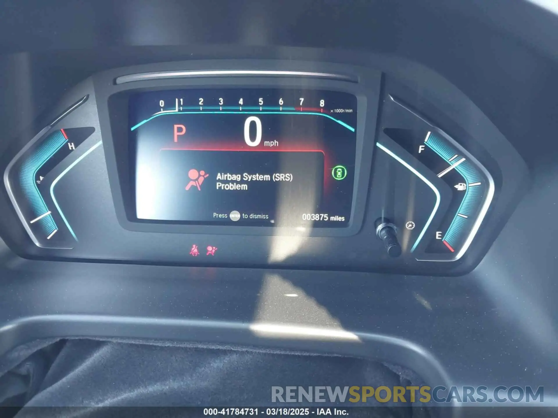 7 fotografías del automóvil dañado 5FNRL6H75RB070899 HONDA ODYSSEY 2024