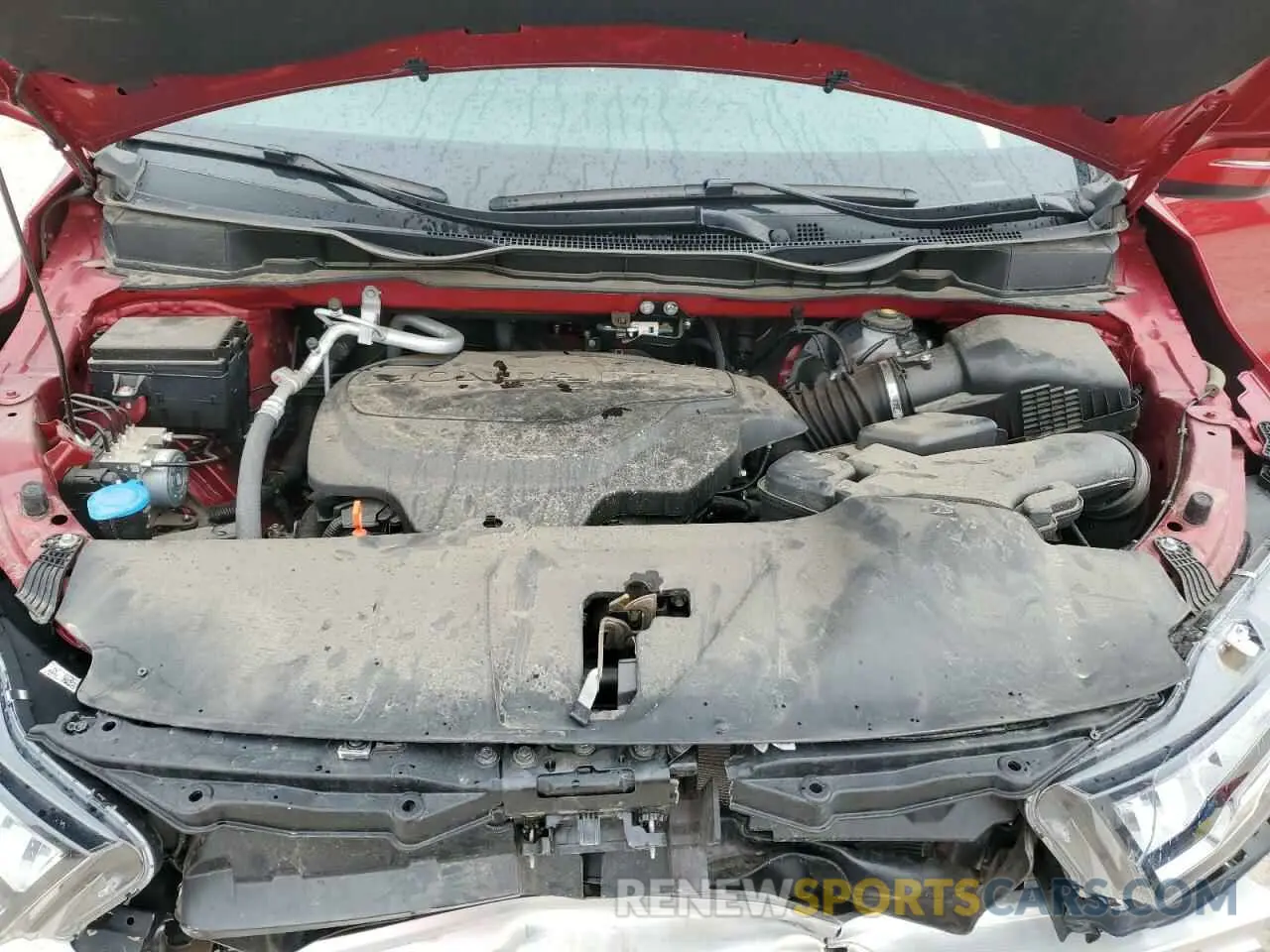 12 fotografías del automóvil dañado 5FNRL6H80RB022350 HONDA ODYSSEY 2024