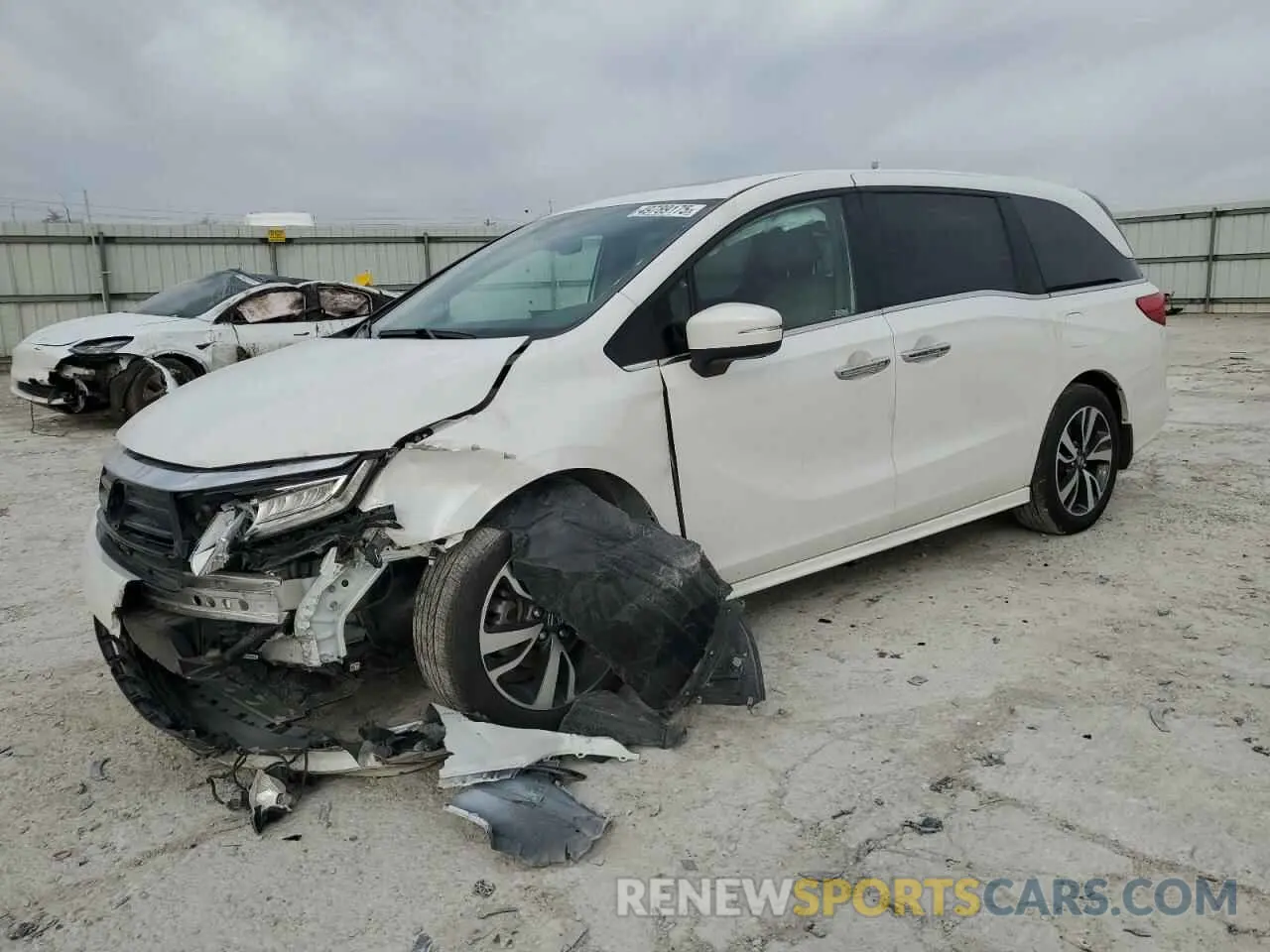 1 fotografías del automóvil dañado 5FNRL6H81RB063067 HONDA ODYSSEY 2024