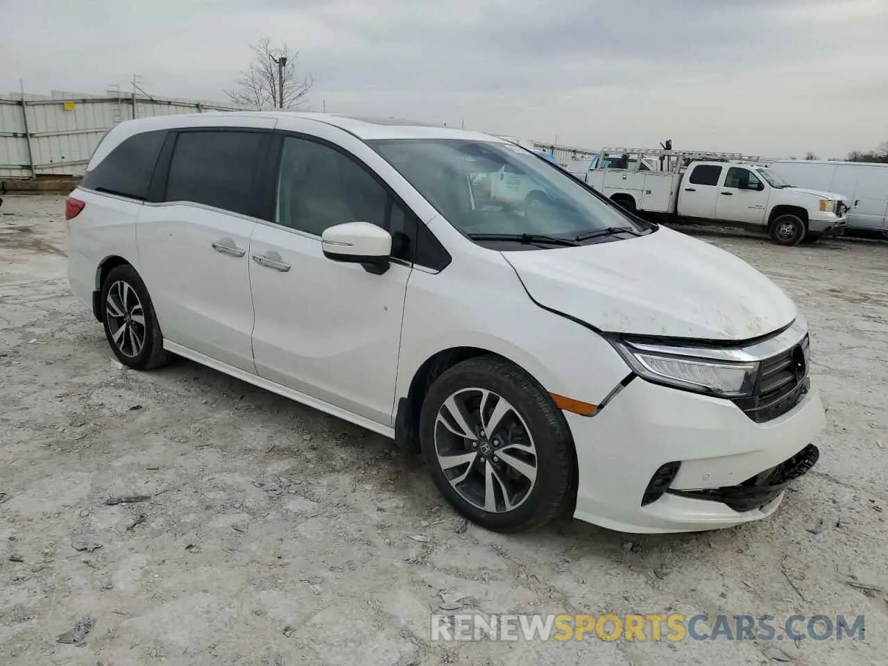 4 fotografías del automóvil dañado 5FNRL6H81RB063067 HONDA ODYSSEY 2024