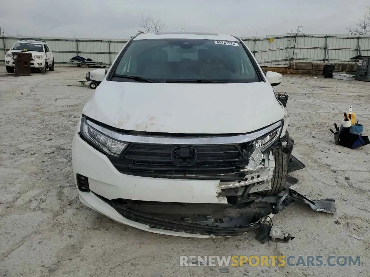 5 fotografías del automóvil dañado 5FNRL6H81RB063067 HONDA ODYSSEY 2024