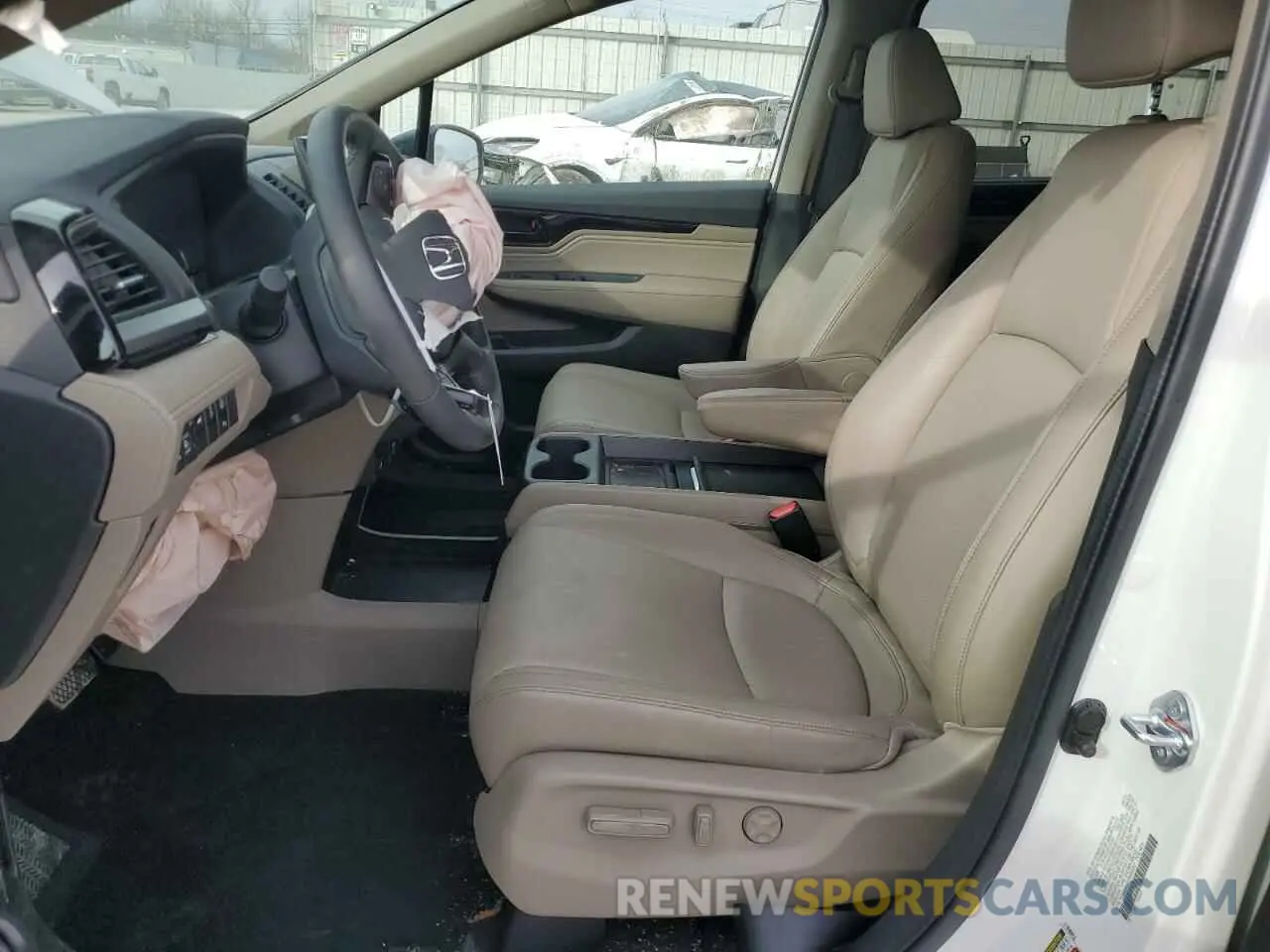 7 fotografías del automóvil dañado 5FNRL6H81RB063067 HONDA ODYSSEY 2024