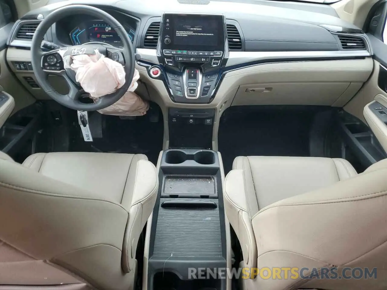 8 fotografías del automóvil dañado 5FNRL6H81RB063067 HONDA ODYSSEY 2024