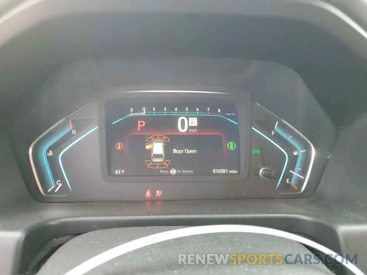 9 fotografías del automóvil dañado 5FNRL6H81RB063067 HONDA ODYSSEY 2024